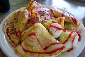 Fruit Crepes